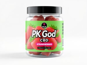 CBD Gummy Strawberries (1200mg)