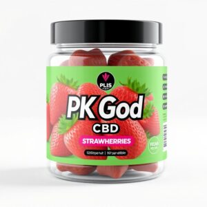 CBD Gummy Strawberries (1200mg)
