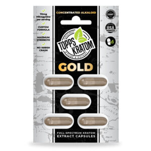 Topps Kratom 5 Pack Capsules