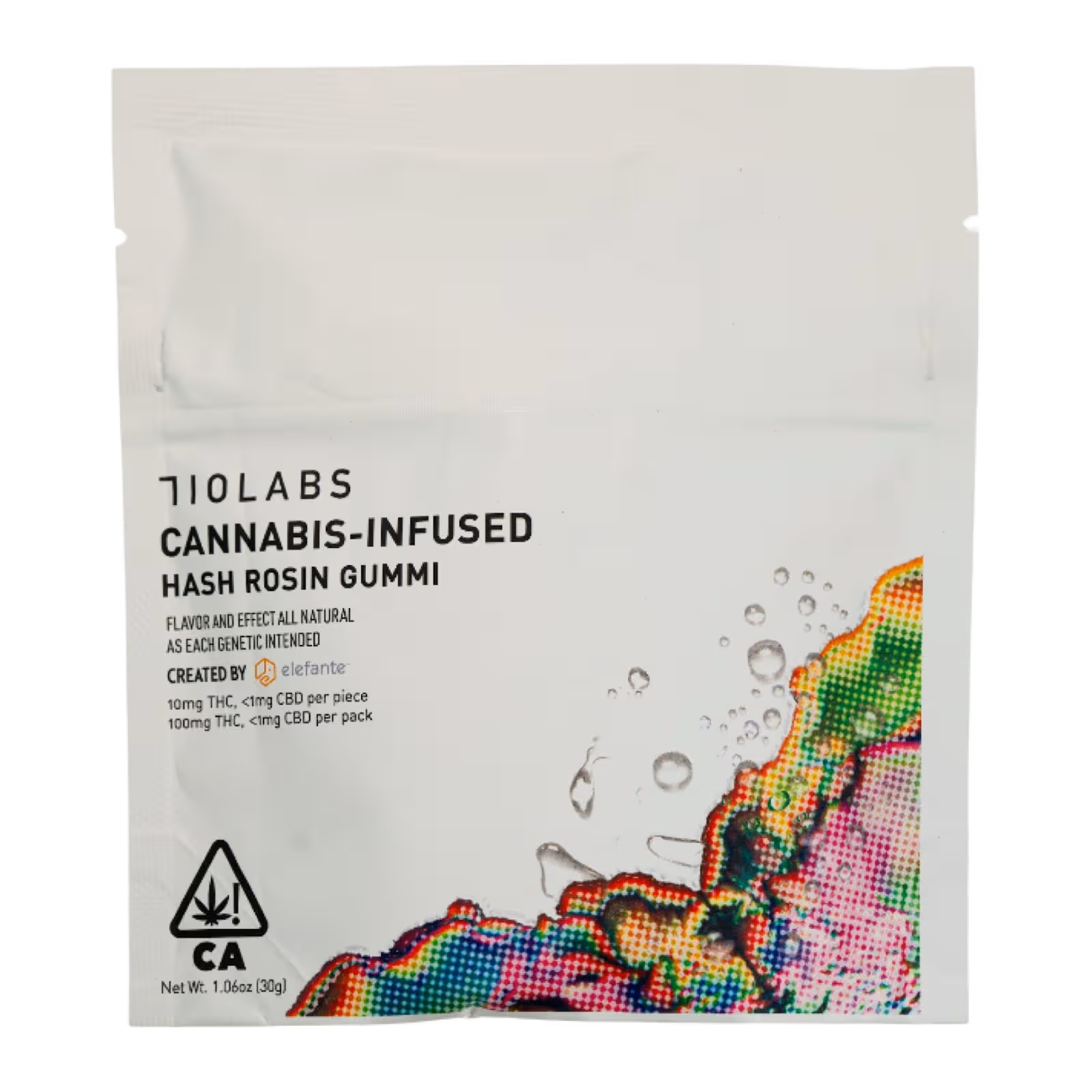 710 Labs Hash Rosin Gummies - 100mg THC