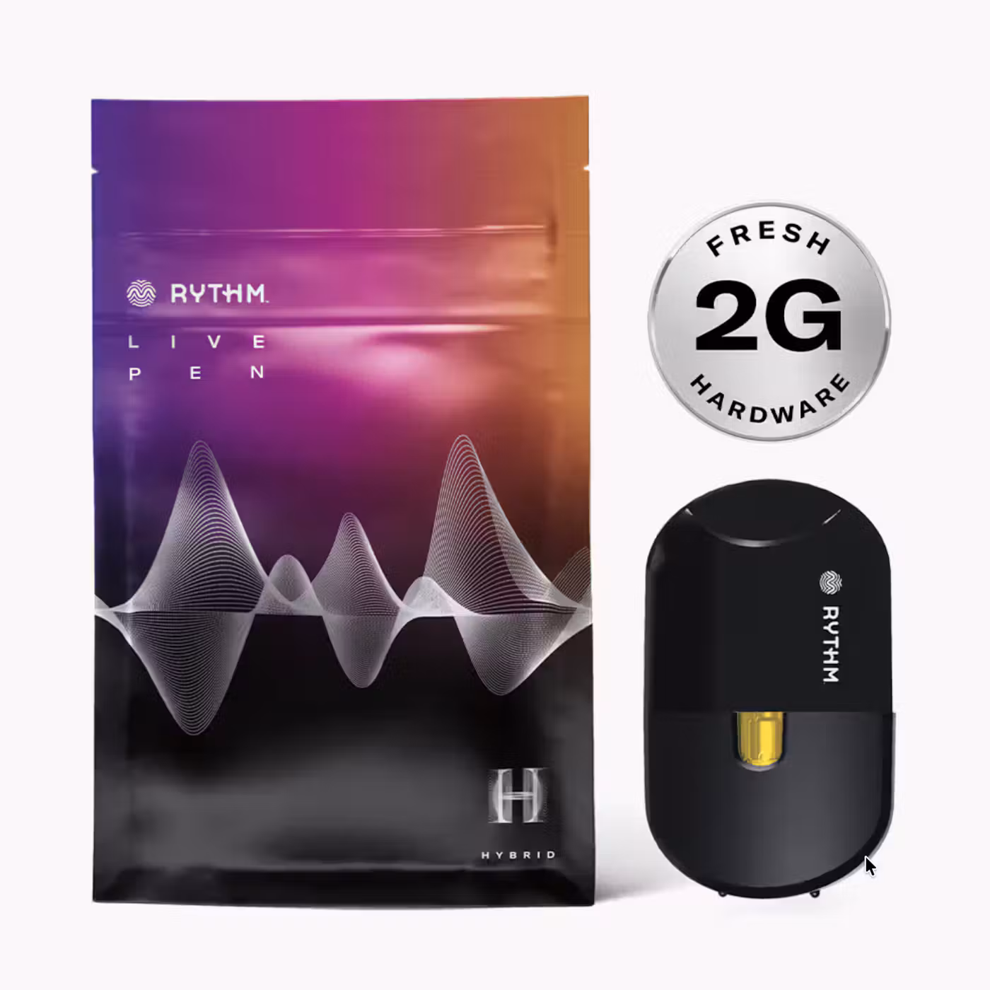 RYTHM 95 Cookies Live Resin Disposable 2g – Hybrid